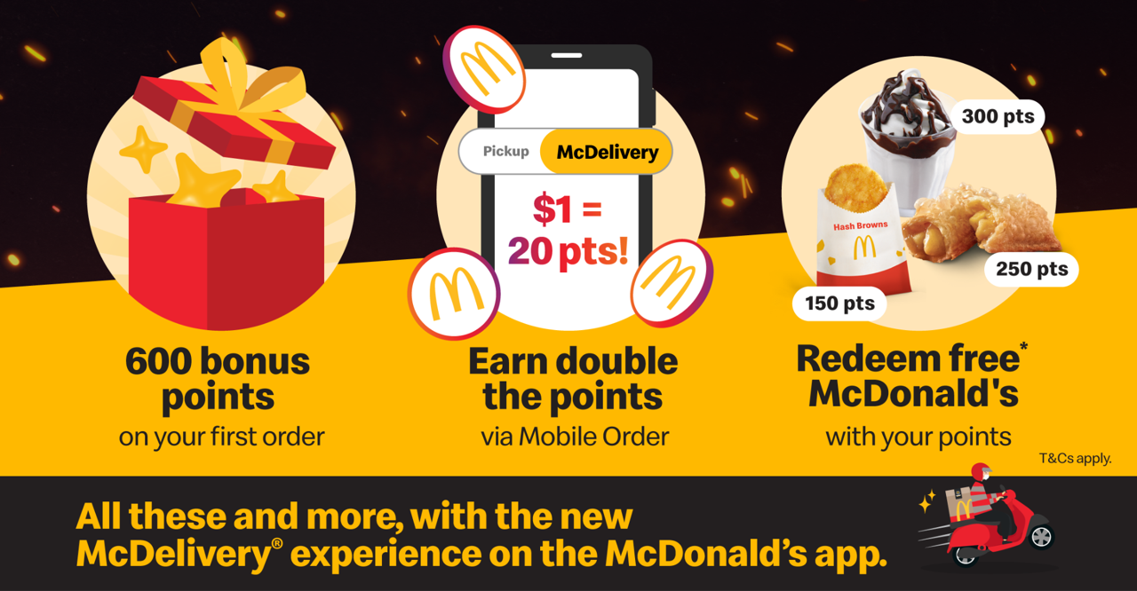 McDelivery McDonald s Singapore